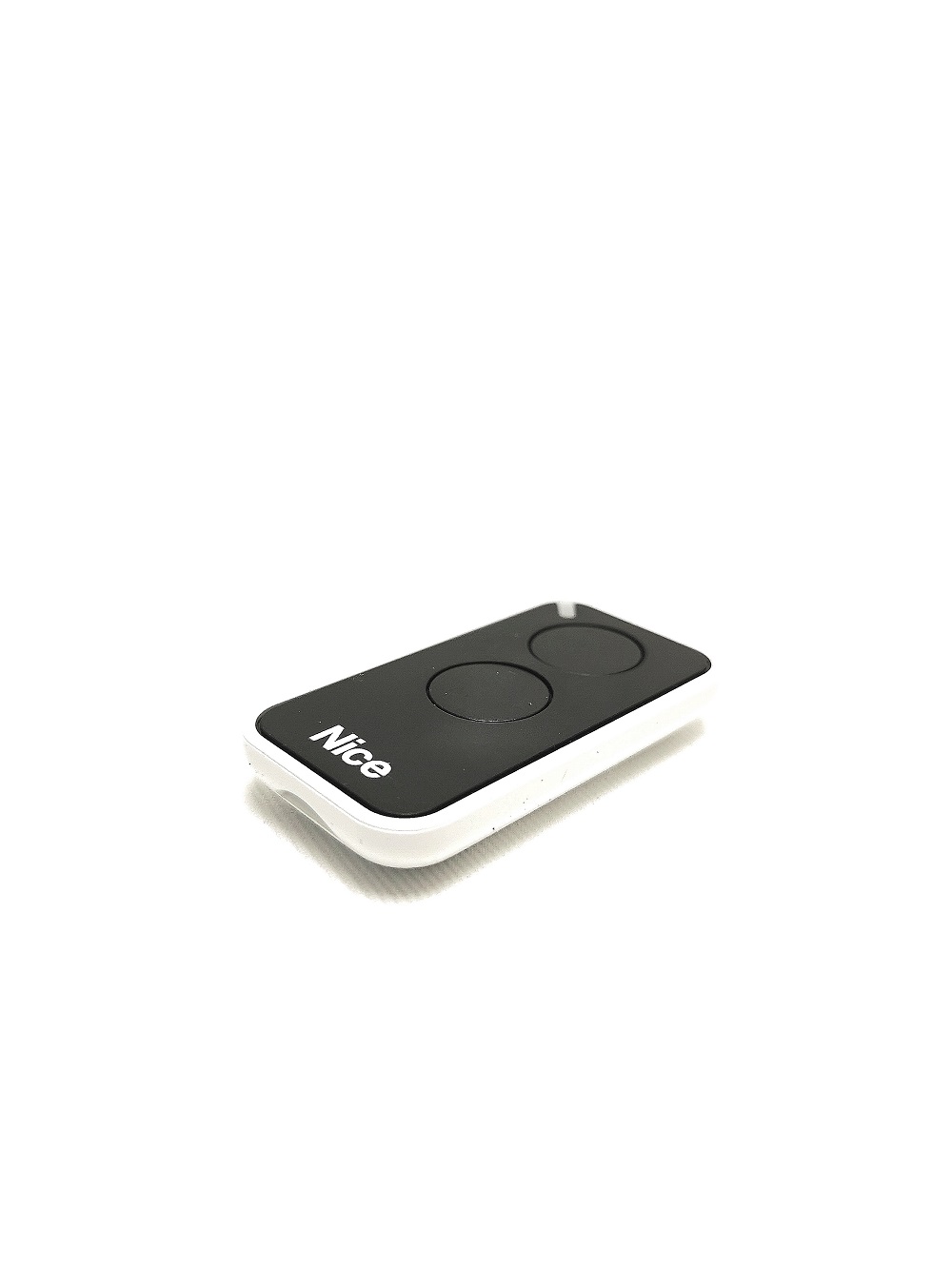 Télécommande Nice INTI2 noire miniaturisée et ergonomique - 2 canaux Fréquence 433Mhz - Programmation simple permettant la gestion de tous les automatismes.